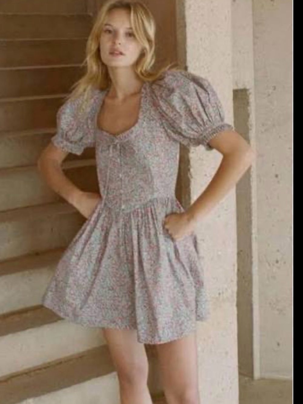 DOEN Trail Dress in Petite Jardin
